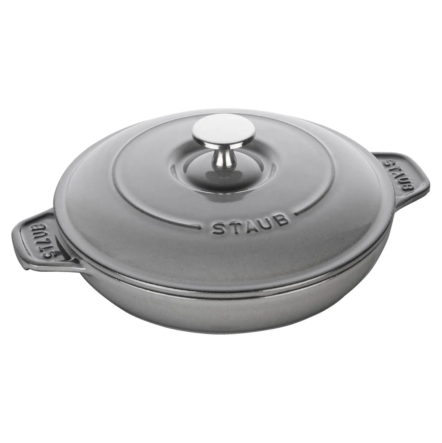 20 cm, Assiette chaude , Gris graphite