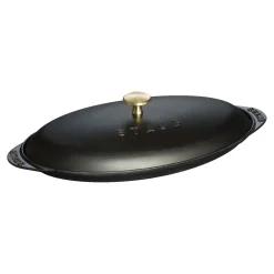 31 cm, Assiette chaude , Noir mat