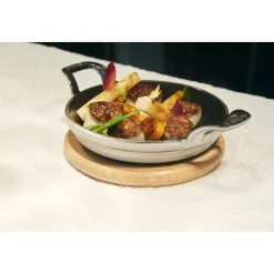 12 cm, Assiette chaude, Gris graphite