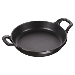 16 cm, Assiette chaude, Noir mat