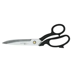 26 cm, Ciseaux de tailleur, Noir mat