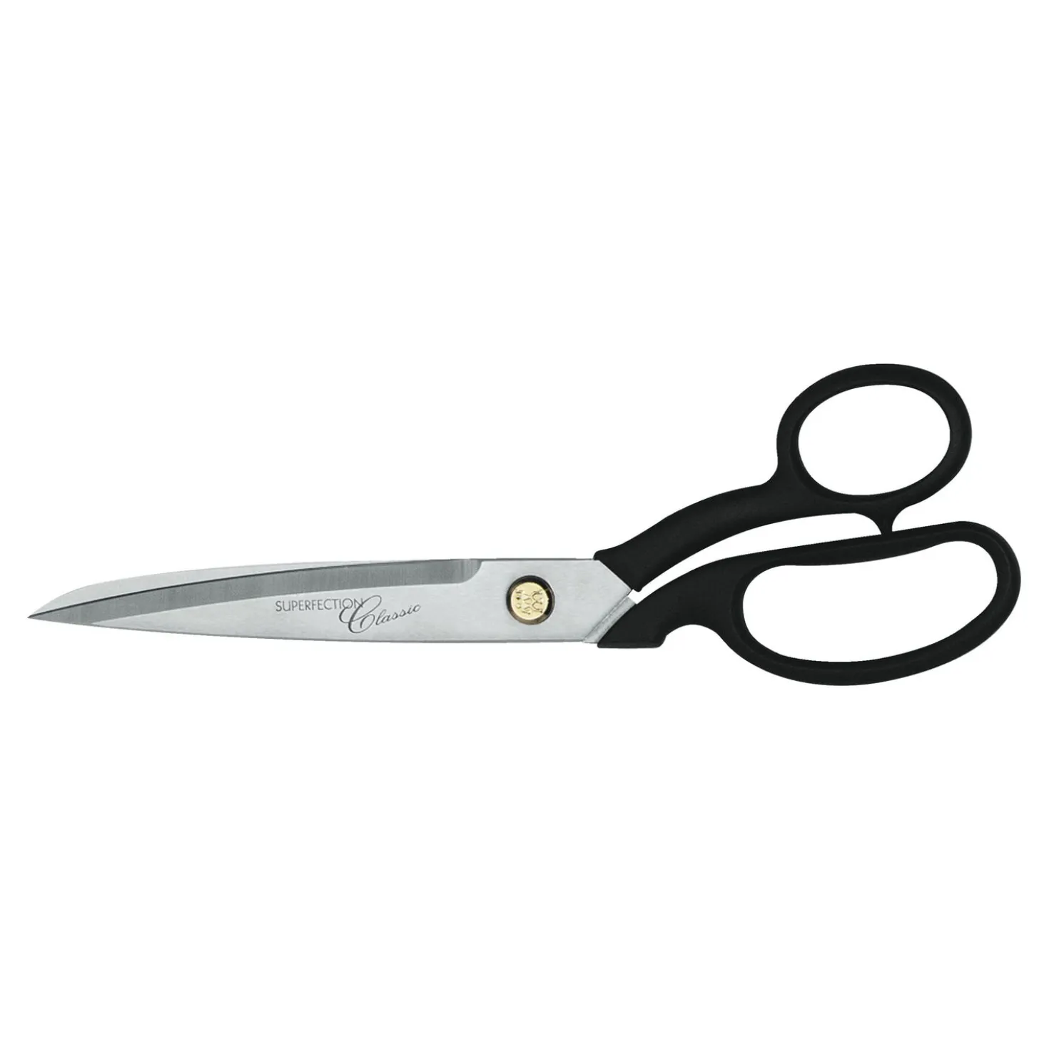 21 cm, Ciseaux de tailleur, Noir mat