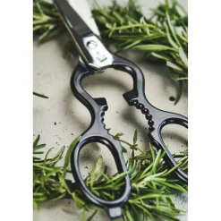 20 cm, Ciseaux multi-usages, Noir mat