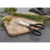 20 cm, Ciseaux multi-usages, Noir mat