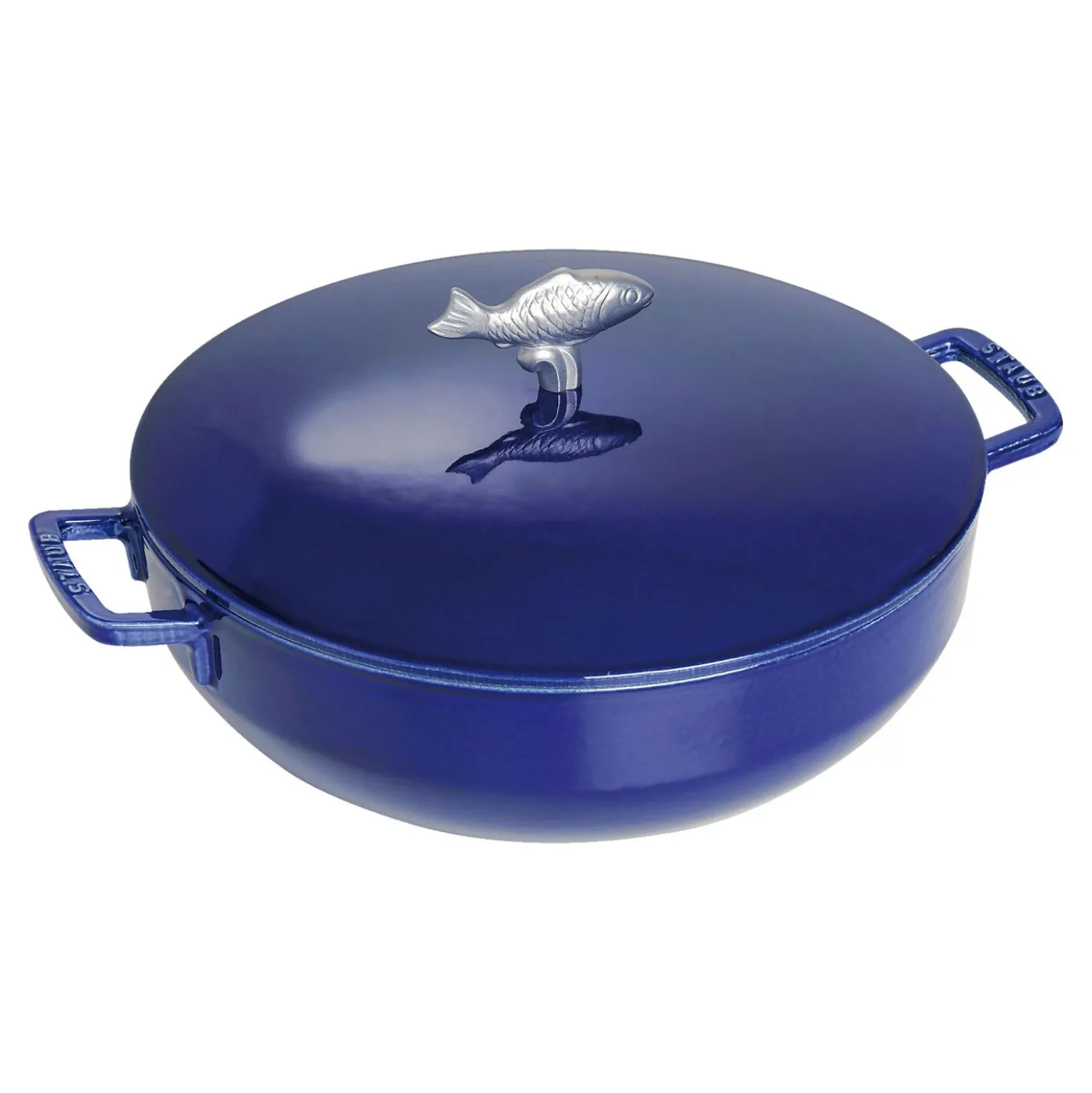 28 cm, Cocotte du pêcheur, Bleu intense