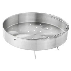 22 cm, Panier pour autocuiseur, Argent