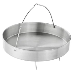 22 cm, Panier pour autocuiseur, Argent