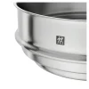 24 cm, Panier vapeur, Argent