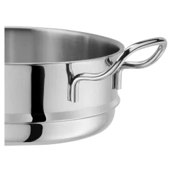 24 cm, Panier vapeur, Argent