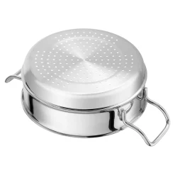 24 cm, Panier vapeur, Argent