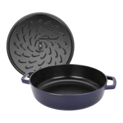 28 cm, Sauteuse Chistera, Bleu intense