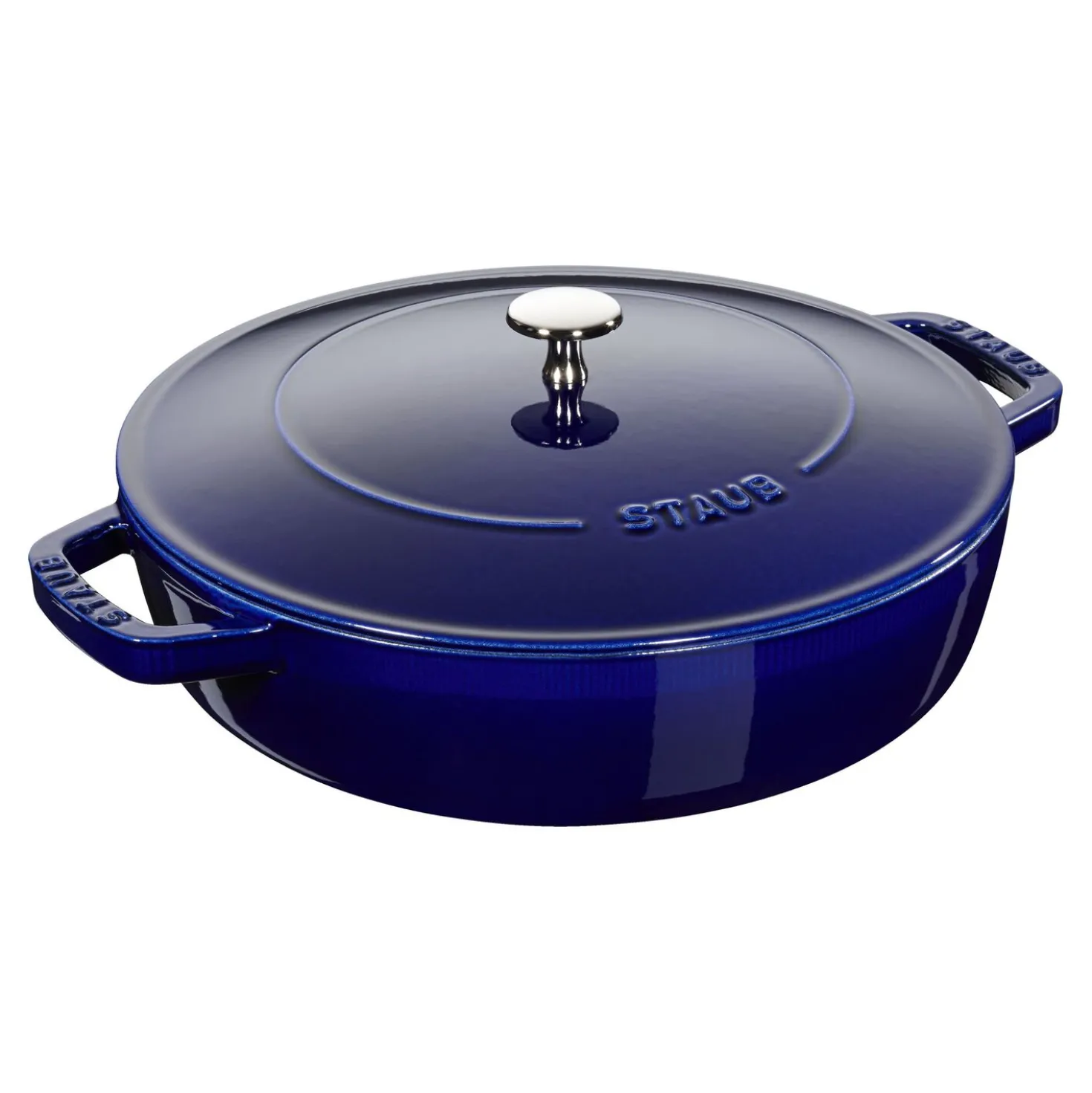 24 cm, Sauteuse Chistera, Bleu intense