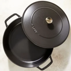 24 cm, Sauteuse Chistera, Noir mat
