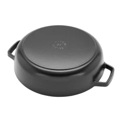 28 cm, Sauteuse Chistera, Noir mat