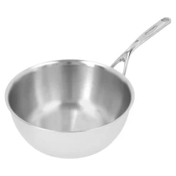 24 cm, Sauteuse conique, Argent