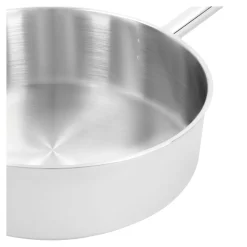28 cm, Sauteuse sans couvercle, Argent