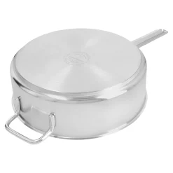 24 cm, Sauteuse sans couvercle, Argent