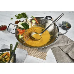 32 cm, Wok, Argent