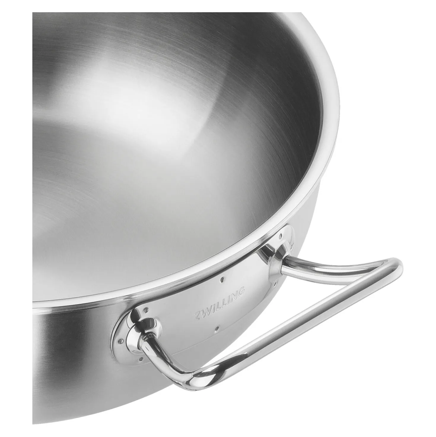 30 cm, Wok, Argent
