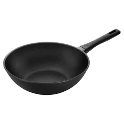 30 cm, Wok, Noir mat