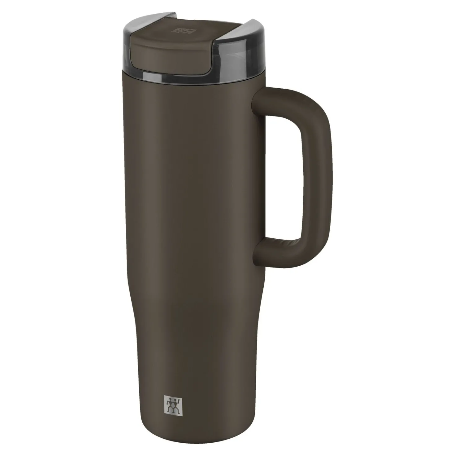 900 ml, Gobelet isotherme avec paille, Chocolat