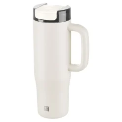 900 ml, Gobelet isotherme avec paille, Cream