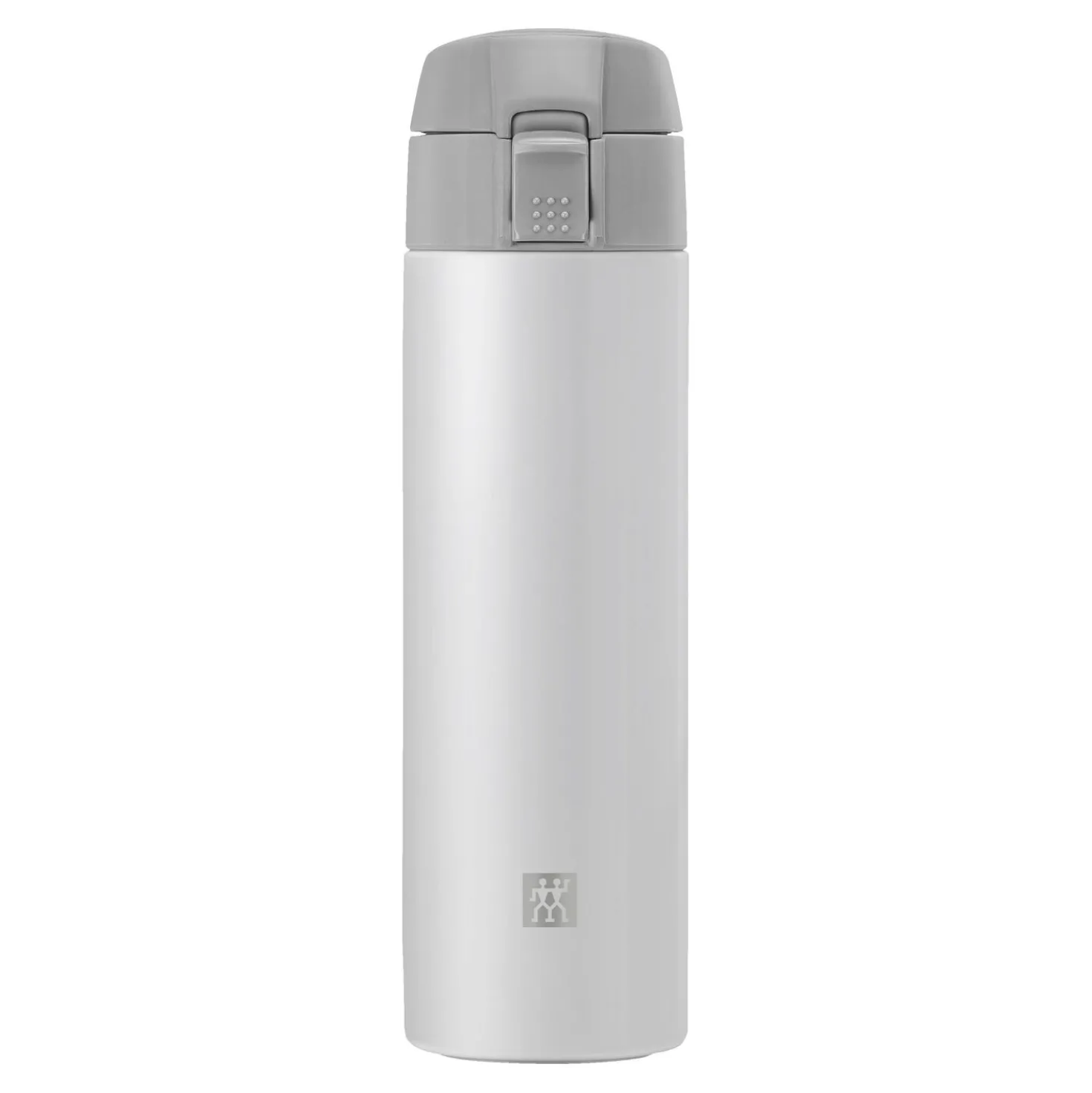 450 ml, Mug isotherme, Blanc-Gris