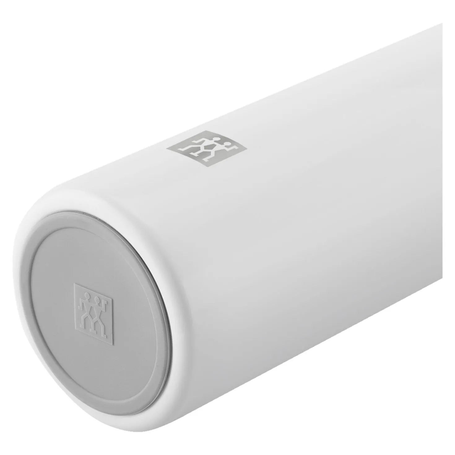 450 ml, Mug isotherme, Blanc-Gris