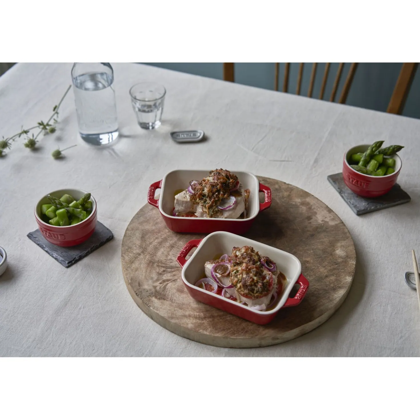 14 x 11 cm, Assiette chaude, Cerise
