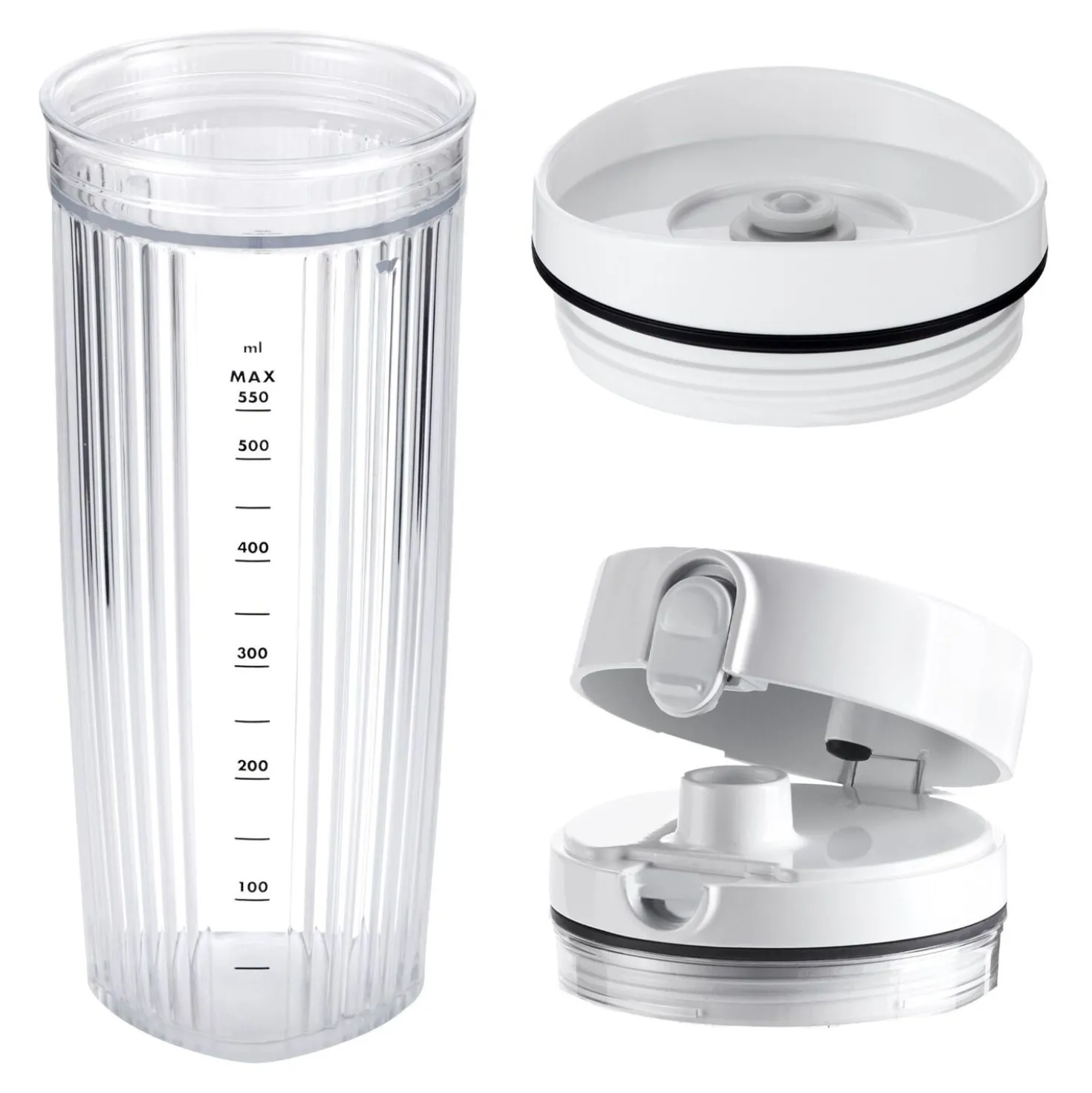 Accessoires pour blender, 550 ml, Blanc