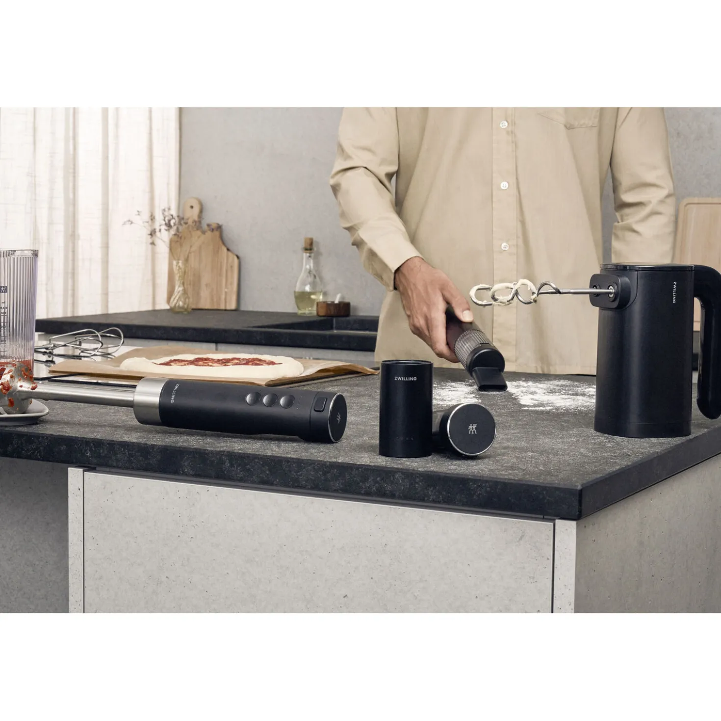 Aspirateur de table sans fil, Kit de démarrage avec batterie