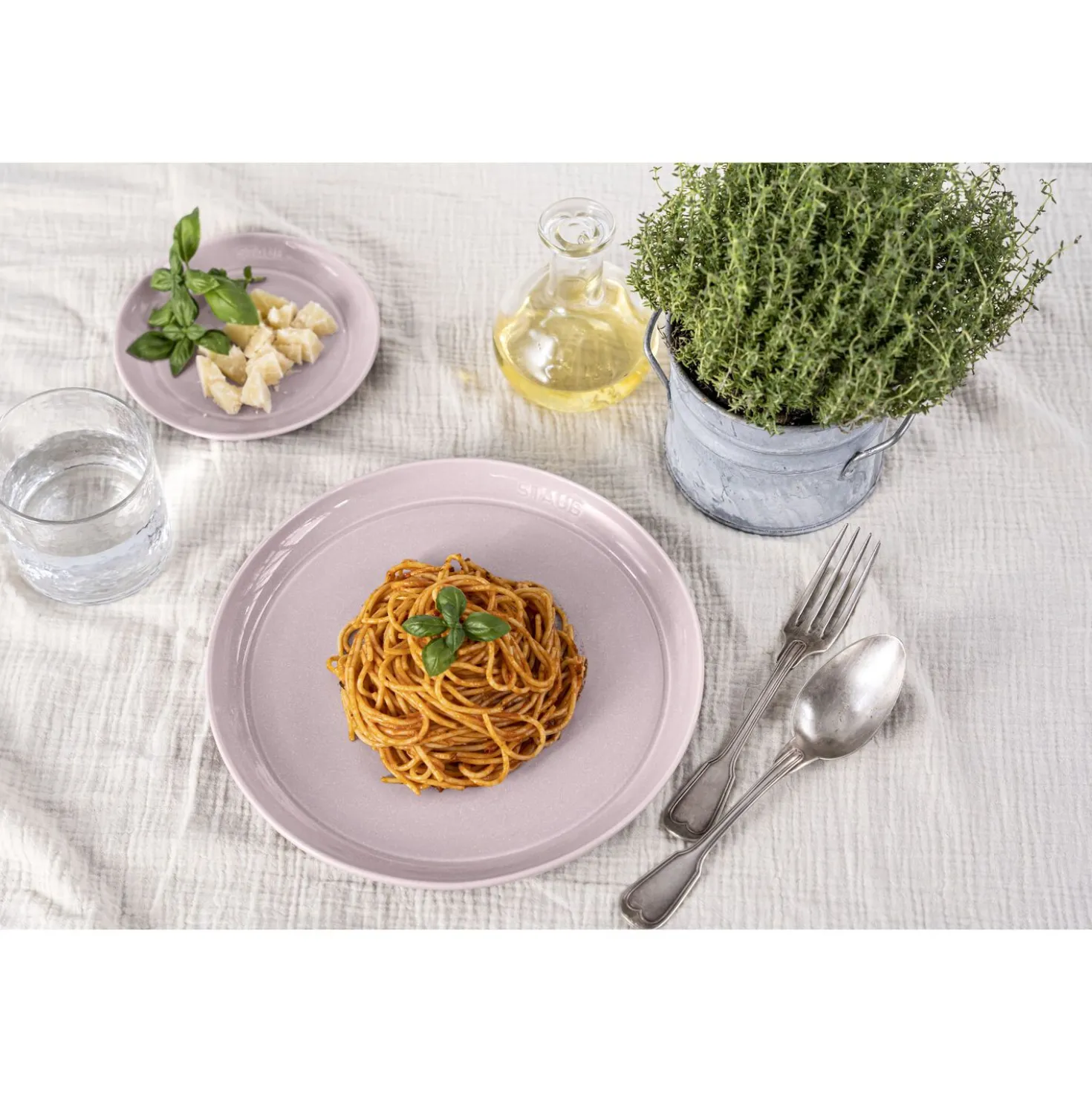 Assiette plat 26 cm, Céramique, Fleur de Cerisier