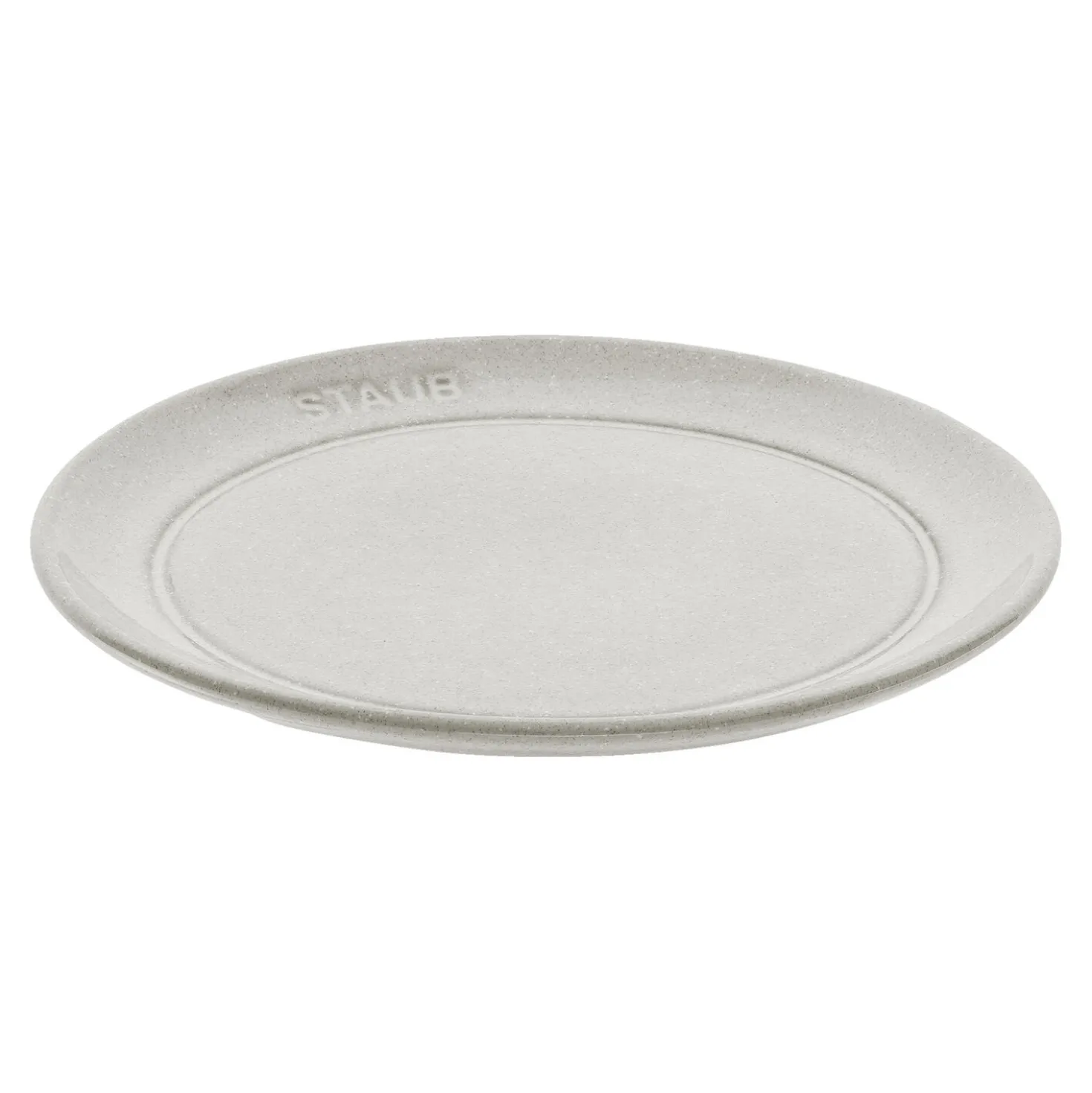 Assiette plat 15 cm, Céramique, Truffe blanche
