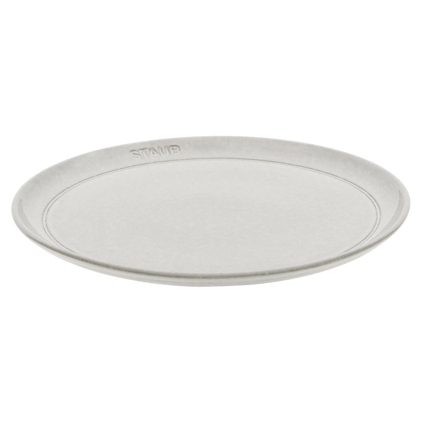 Assiette plat 26 cm, Céramique, Truffe blanche