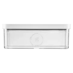 Boîte CUBE L / 21 cm, transparent-blanc