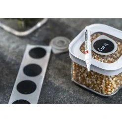 Bo&icirc;te CUBE S / 11 cm, transparent-blanc