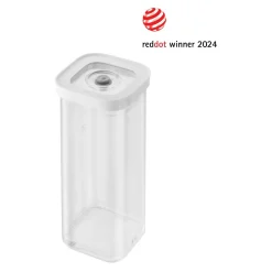 Bo&icirc;te CUBE 3S / 11 cm, transparent-blanc