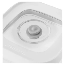 Bo&icirc;te CUBE 3S / 11 cm, transparent-blanc