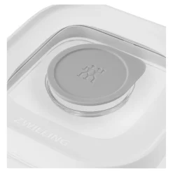 Bo&icirc;te CUBE 3S / 11 cm, transparent-blanc