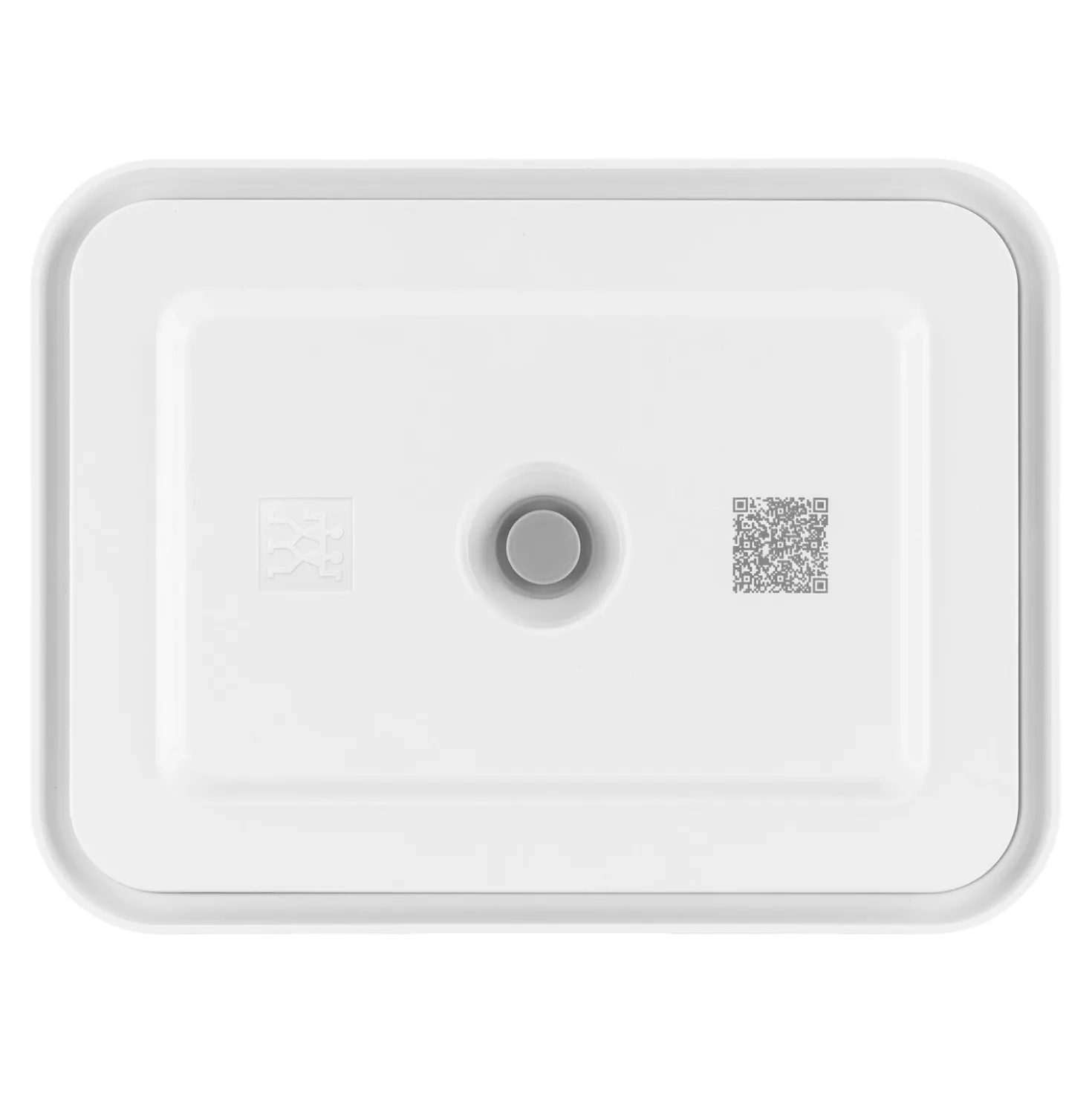 Boîte pour réfrigérateur sous vide, Plastique, semi transparent-Gris
