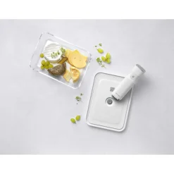 Bo&icirc;te pour réfrigérateur sous vide, Verre, Gris