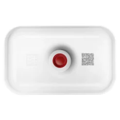Boîte sous vide M, Verre, Rouge