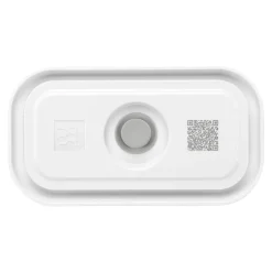 Boîte sous vide S, Plastique, semi transparent-Gris