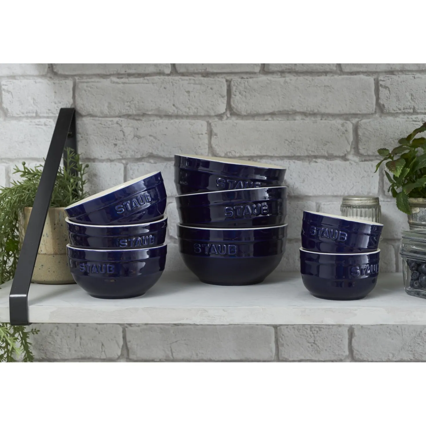 Bol 14 cm, Céramique, Bleu intense