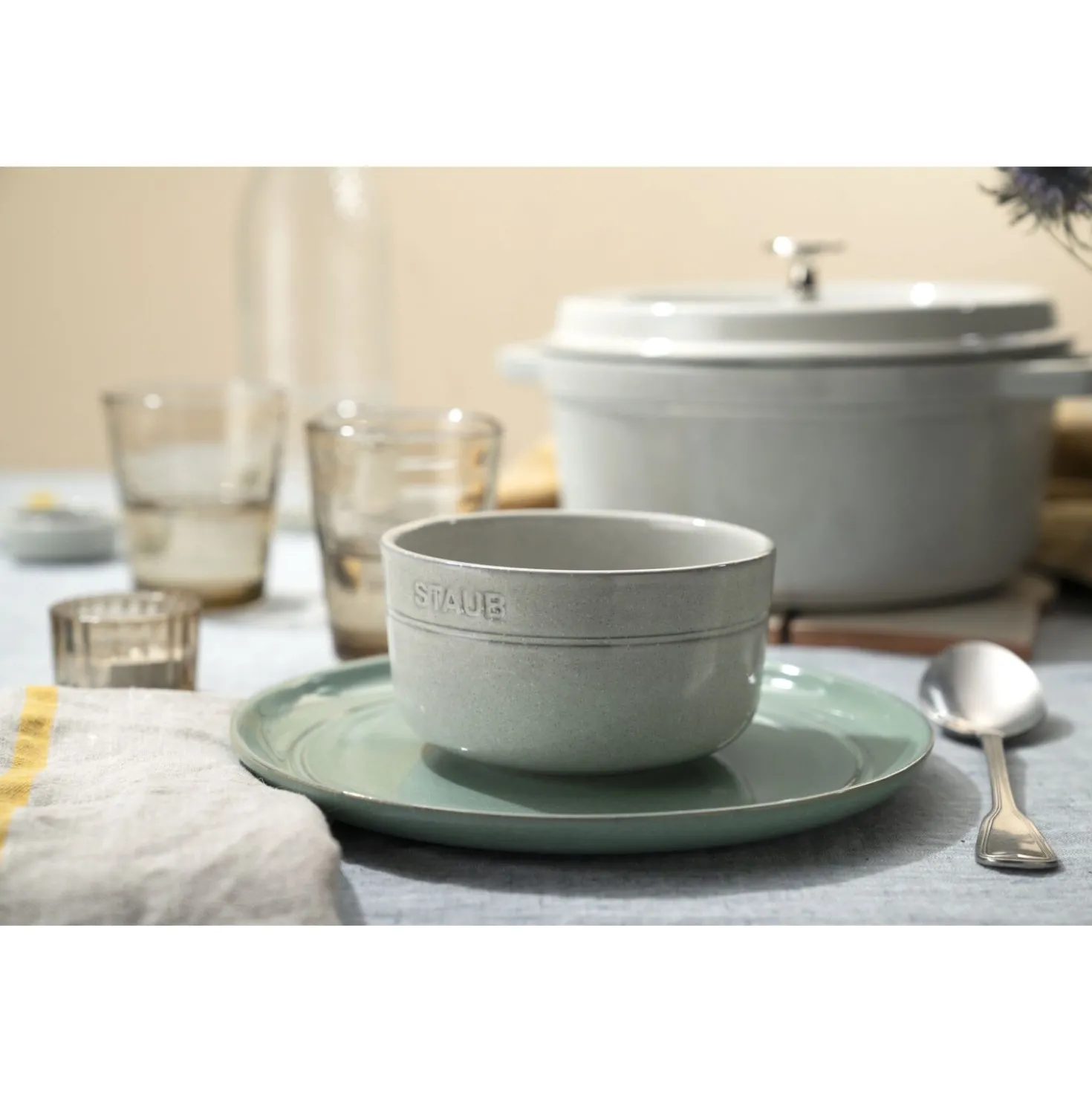 Bol 12 cm, Céramique, Truffe blanche