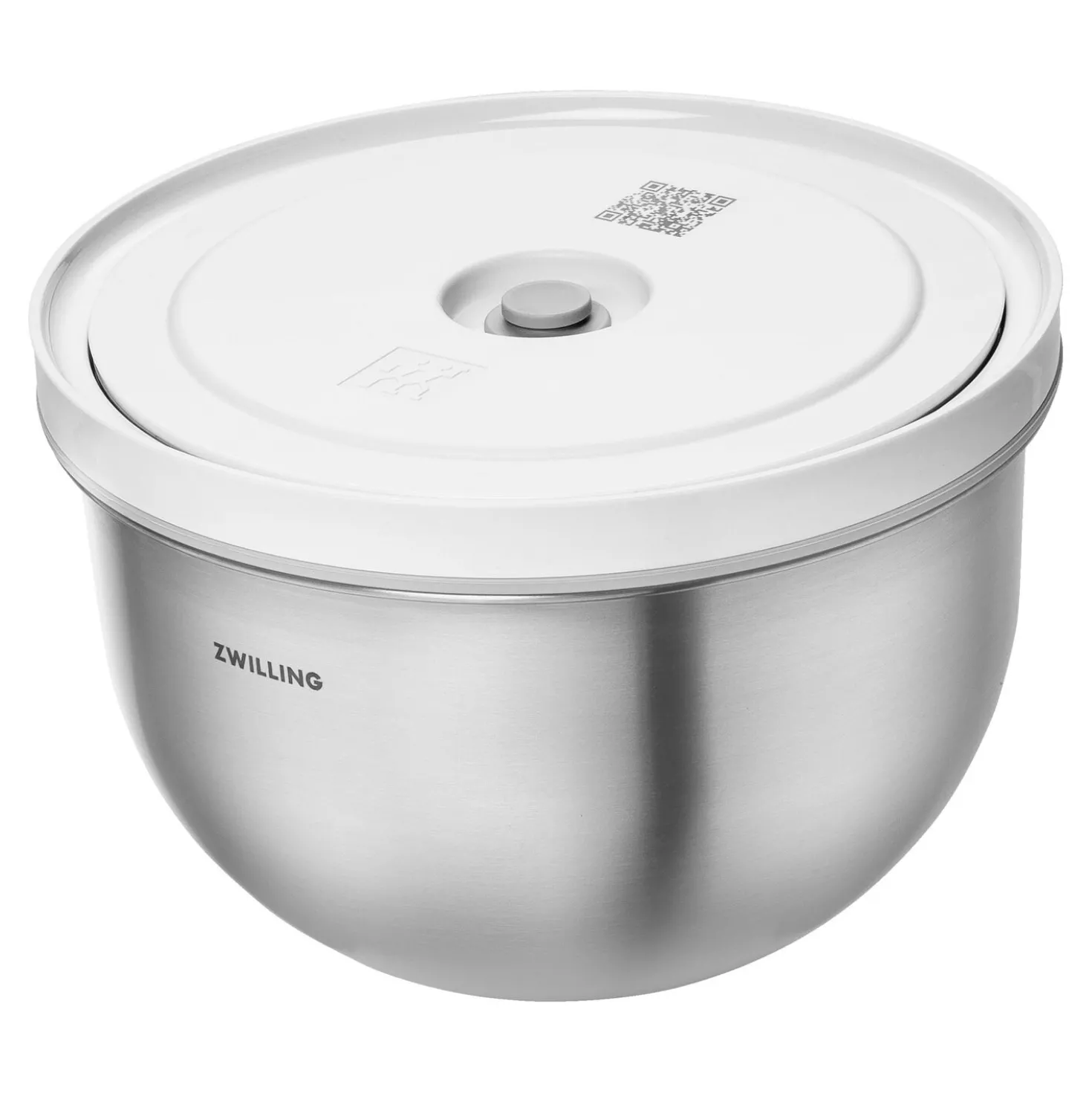 Bol sous vide M / 18 cm, Acier inoxydable, Argent