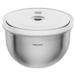 Bol sous vide M / 18 cm, Acier inoxydable, Argent