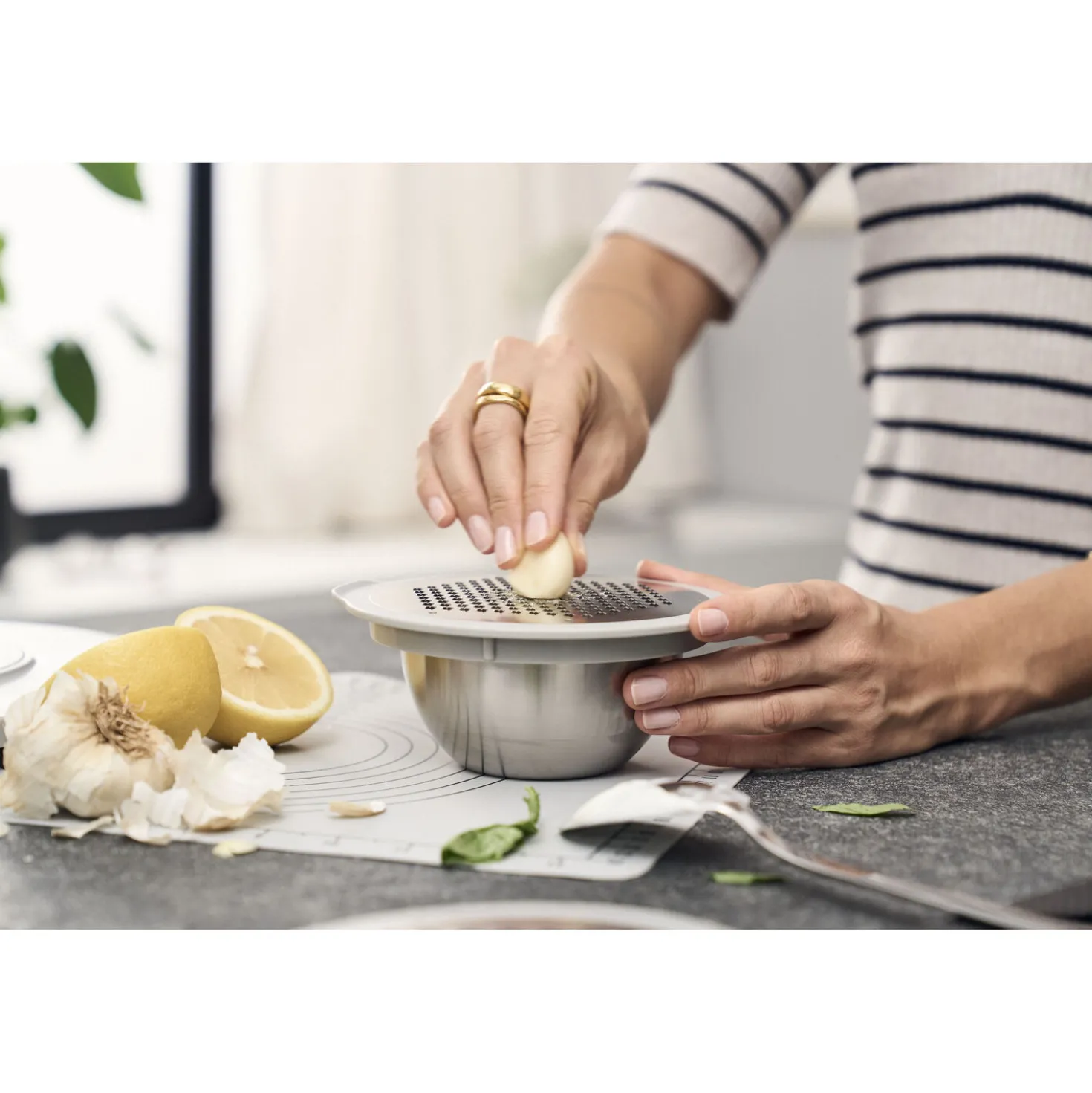 Bol sous vide S / 12 cm, Acier inoxydable, Argent