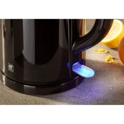 Bouilloire électrique, 1,25 l, Noir mat