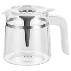 Cafetière avec filtre, 1,5 l, Blanc argenté